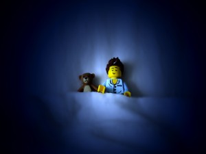Un Lego dormilón