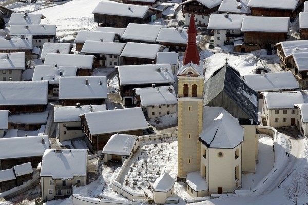 Iglesia de San Ulrich en Obertilliach, Tirol Oriental