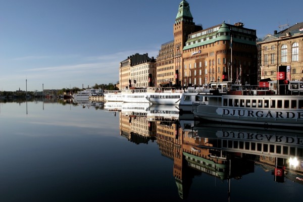 Barcos en Estocolmo, Suecia