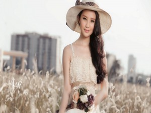 Postal: La hermosa modelo Xuan Thao