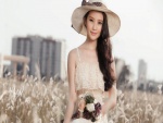 La hermosa modelo Xuan Thao