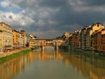 Ponte Vecchio y el río Arno, Florencia