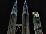 Torres Petronas en la ciudad de Kuala Lumpur