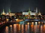 El río Moscova a su paso por Moscú