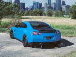 Nissan GTR azul