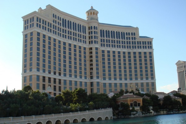 Edificio del hotel y casino Bellagio, Las Vegas