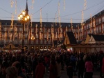 Mercado navideño en la Plaza Mayor, Madrid