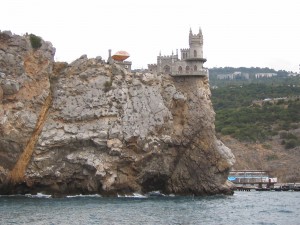 Castillo en el acantilado