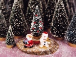 Pequeños árboles de Navidad para decorar