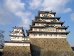 Base de piedra del Castillo Himeji, Japón