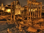 Noche en las ruinas