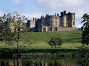 El Castillo de Alnwick en Northumberland, Inglaterra