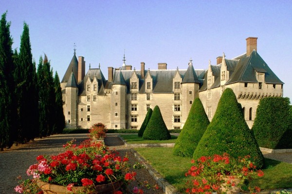 Jardines del Castillo de Langeais, Francia