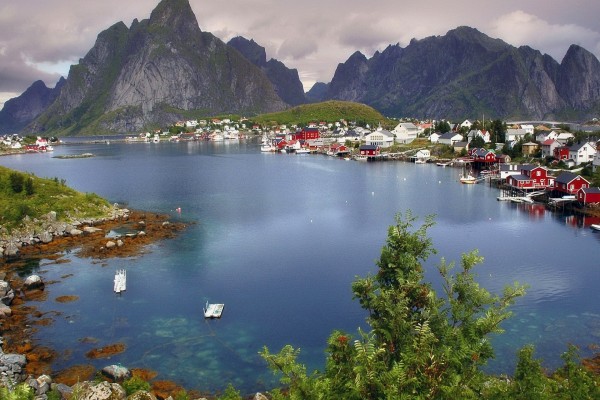 Reine, pueblo pesquero de Noruega