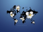 Mapa del mundo Linux