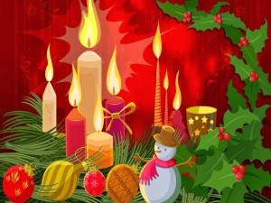 Elementos decorativos para Navidad y Año Nuevo