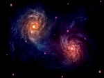 Dos galaxias cercanas