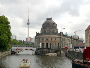 Postal: El río Spree en Berlín