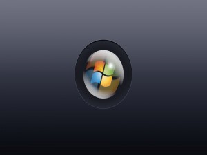 Logo de Windows en una esfera