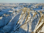 Badlands National Park en invierno, Dakota del Sur
