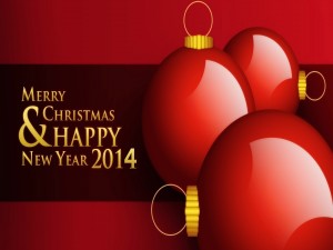 Postal: Feliz Navidad y Feliz Año Nuevo 2014