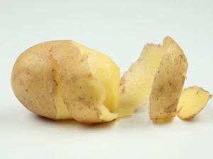 Postal: Una patata