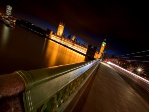 Postal: Paseo nocturno en Londres