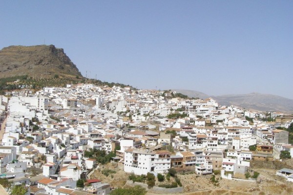 Álora, vista desde el castillo árabe