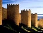 La muralla de Ávila, España