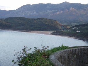 Vistas a la Playa de la Griega en Colunga (Asturias)