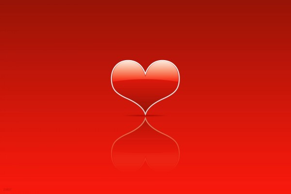 Corazón para enviar el día de San Valentín