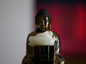 Postal: Estatua de Buda