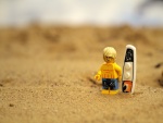 Lego surfer