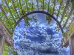 Viendo las nubes desde el arco