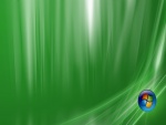 Logo de Windows en fondo verde