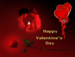 Brillante "Feliz Día de San Valentín"