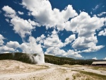 Humo en Yellowstone