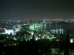 Vista de la ciudad nocturna