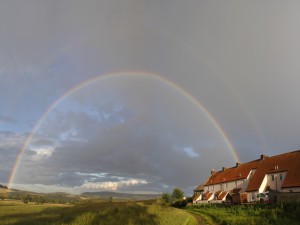 Un gran arcoíris