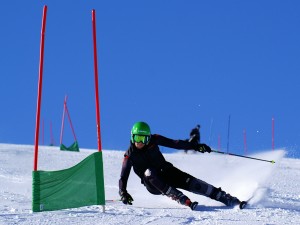 Esquiador alpino