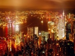 Las luces de Hong Kong