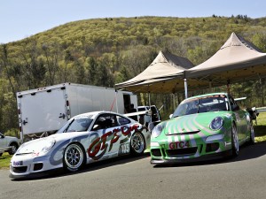 Postal: Porsches de competición