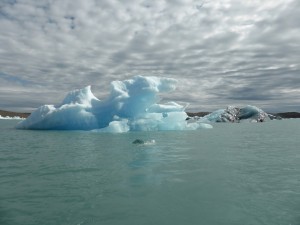 Iceberg visto desde el barco