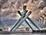 La llama Olímpica de Vancouver