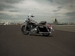 Harley Davidson en el asfalto