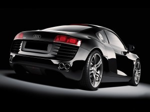 Audi R8 negro