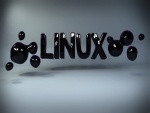 Linux en pintura negra