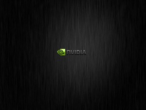 Nvidia y logo verde