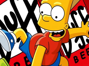 Postal: Bart Simpson