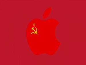 Postal: Apple comunista